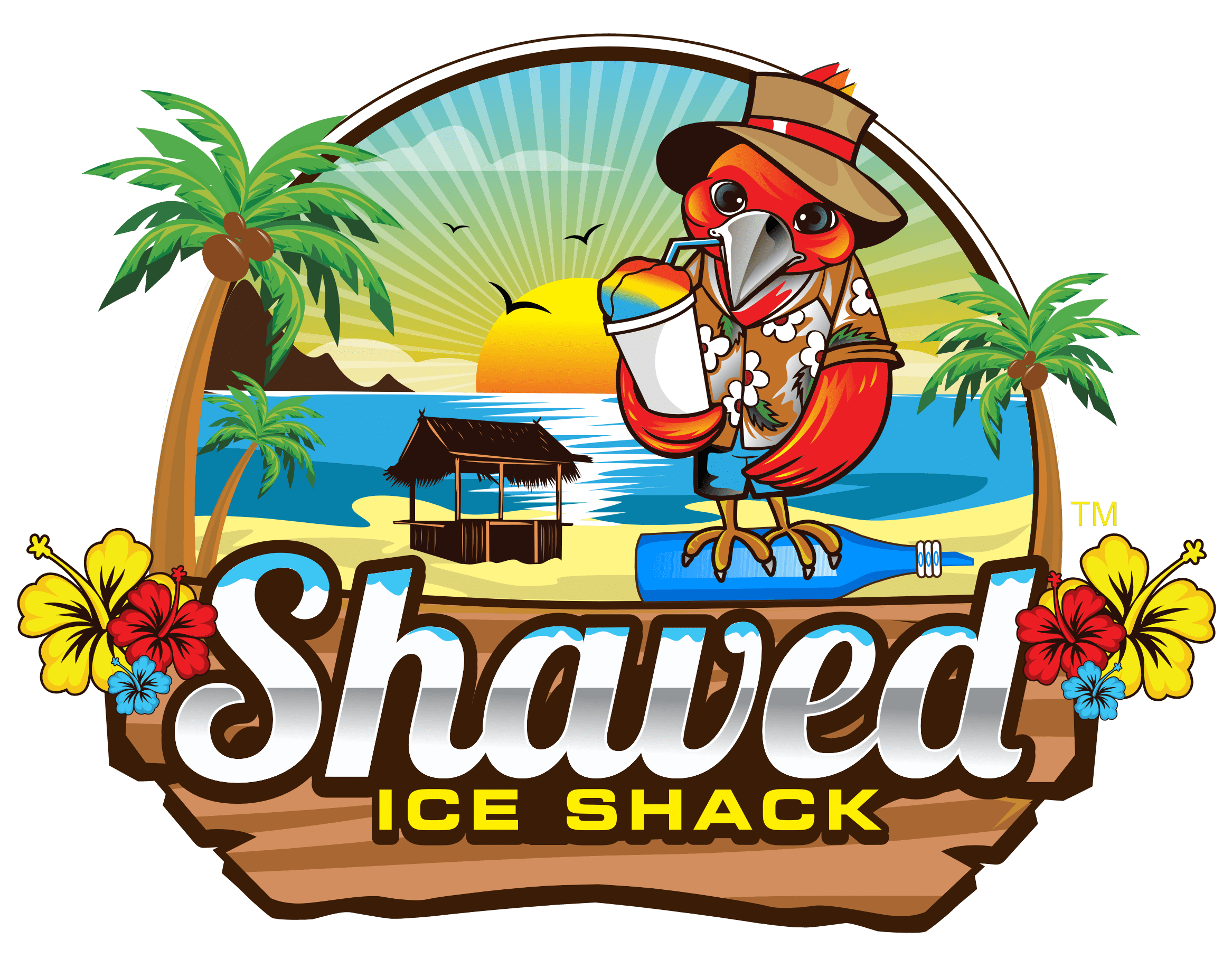Shaved Ice Shack Official Logo TM